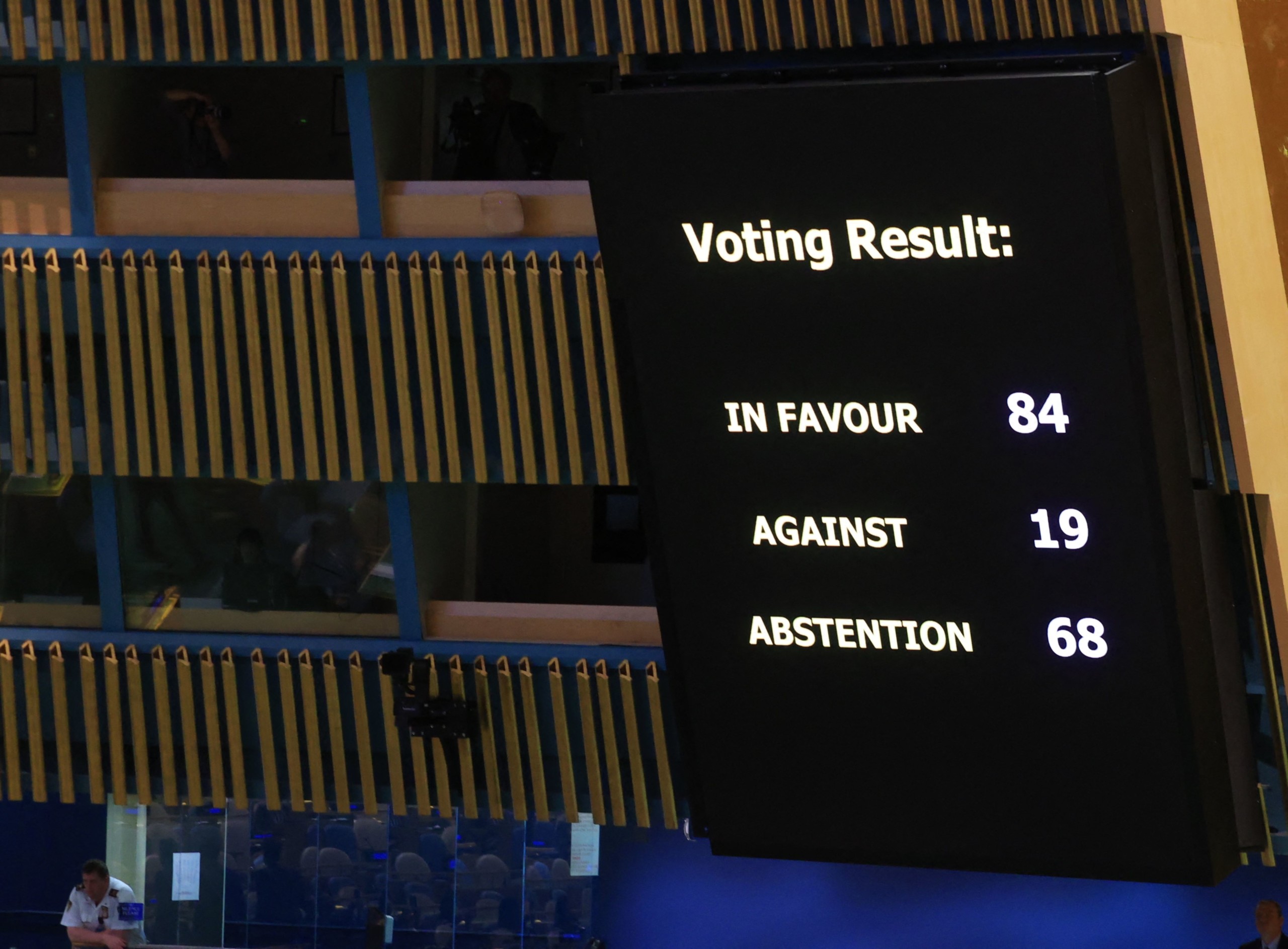 Az ENSZ Közgyűlése megszavazta a srebrenicai mészárlás emléknapjának határozattervezetét.