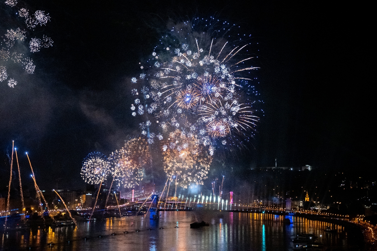 Augusztus 20 - Tűzijáték Budapesten