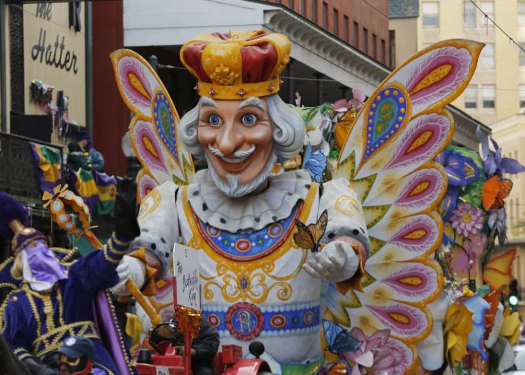 A louisianai nagyváros hagyományos húshagyókeddi karneváli ünnepségét, a Mardi Gras-t francia telepesek honosították meg.