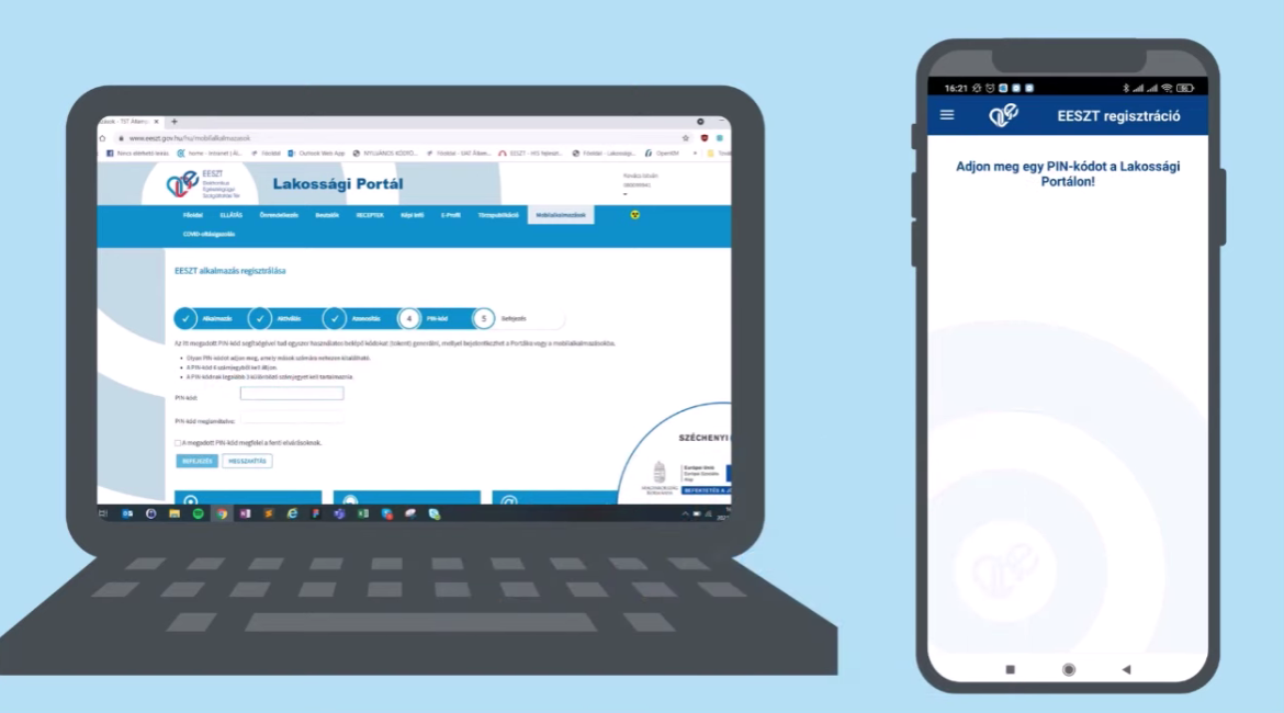 Már letölthető a védőoltást igazoló mobilalkalmazás ...