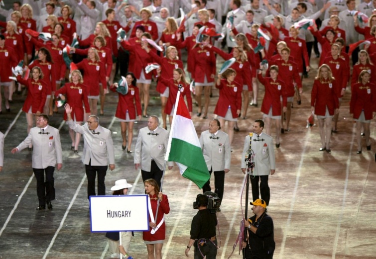 A magyar delegáció a sydney-i olimpián