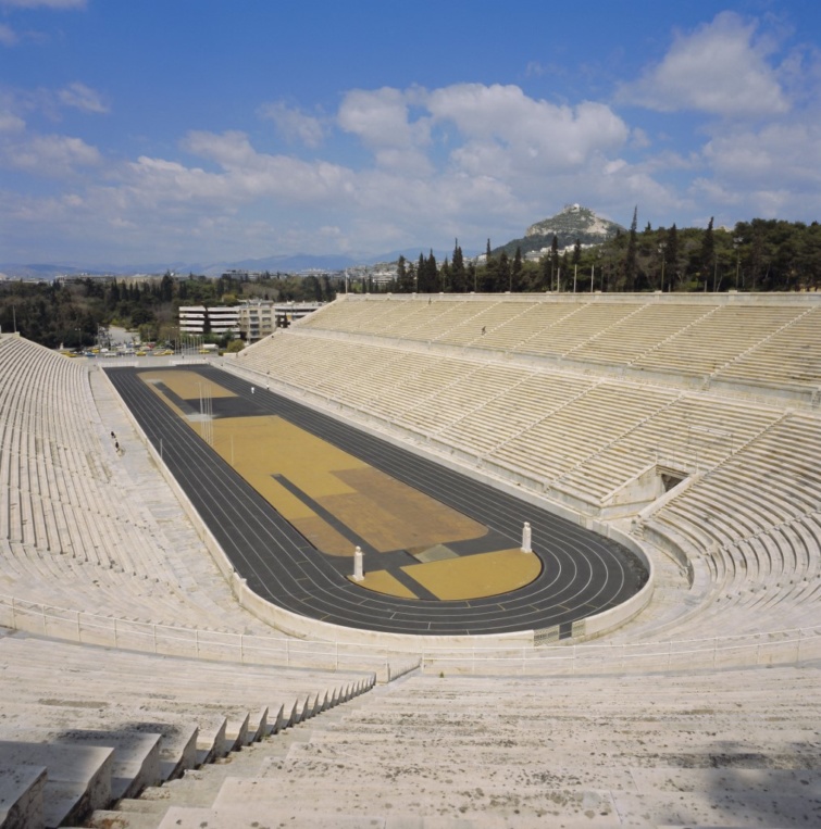 Az ókori olimpiák stadionja, amit újjáépítettek az 1896-os eseményre