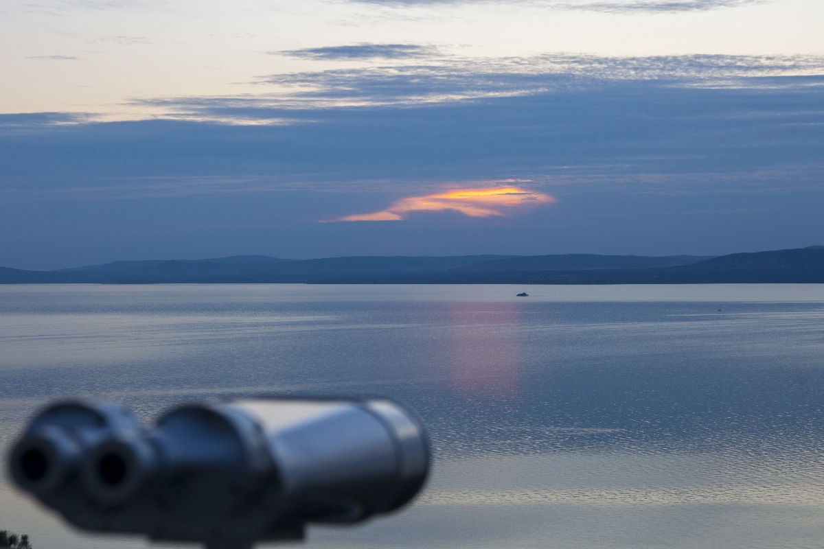 A Balaton látképe