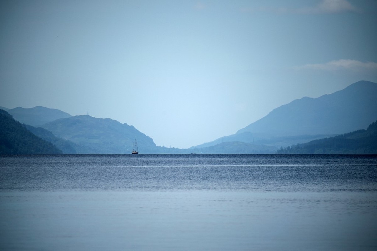 A Loch Ness tó Skóciában