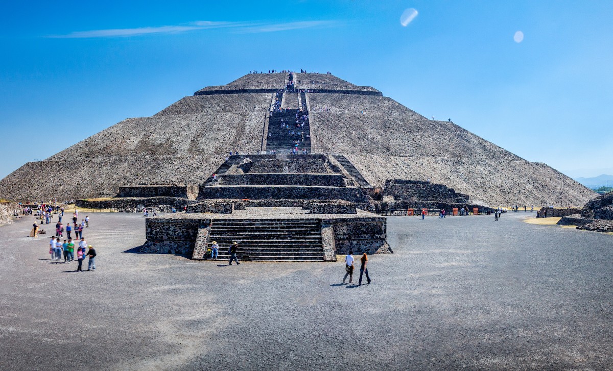 A Nap piramis, Mexikó, Teotihuacan