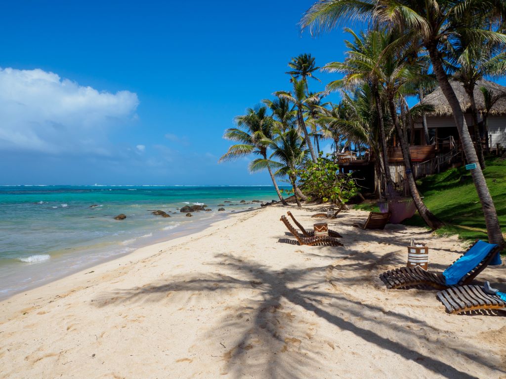 Little Corn Island tengerpartja