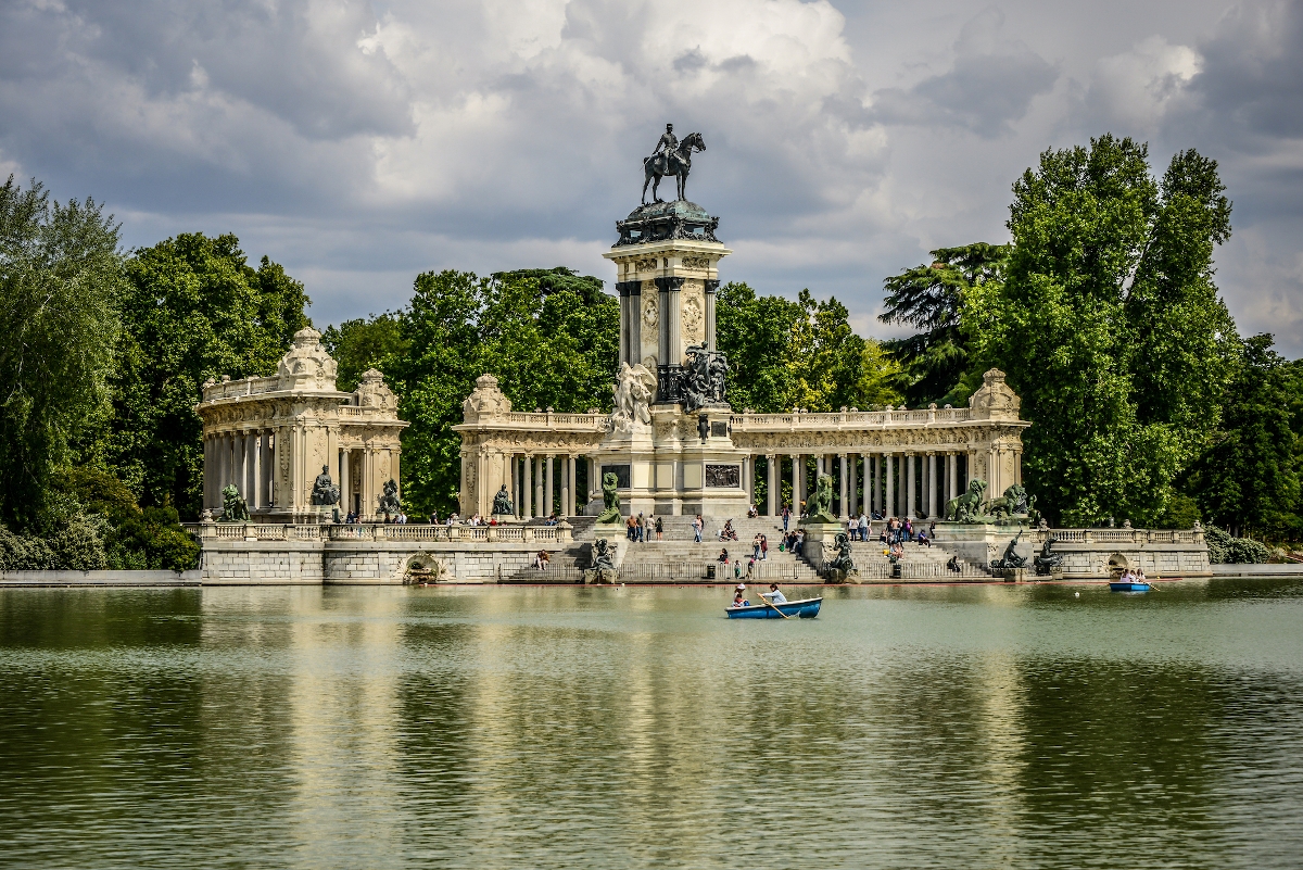 Bueno Retiro park Madrid