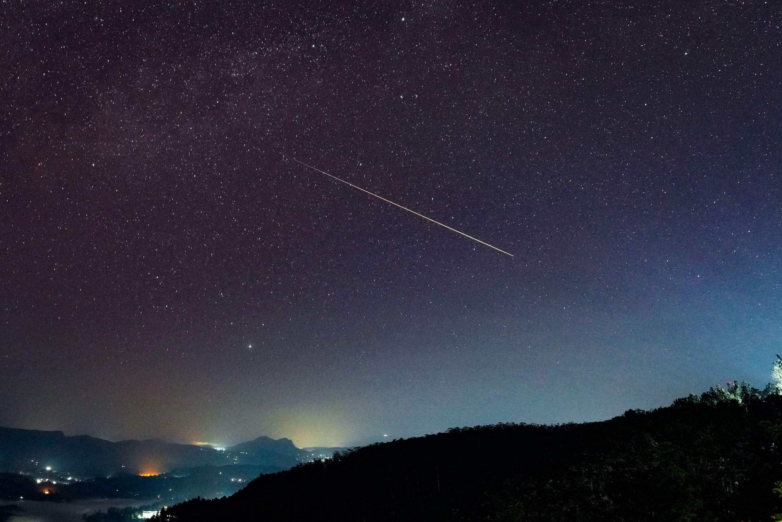 A Perseidák meteorraj.