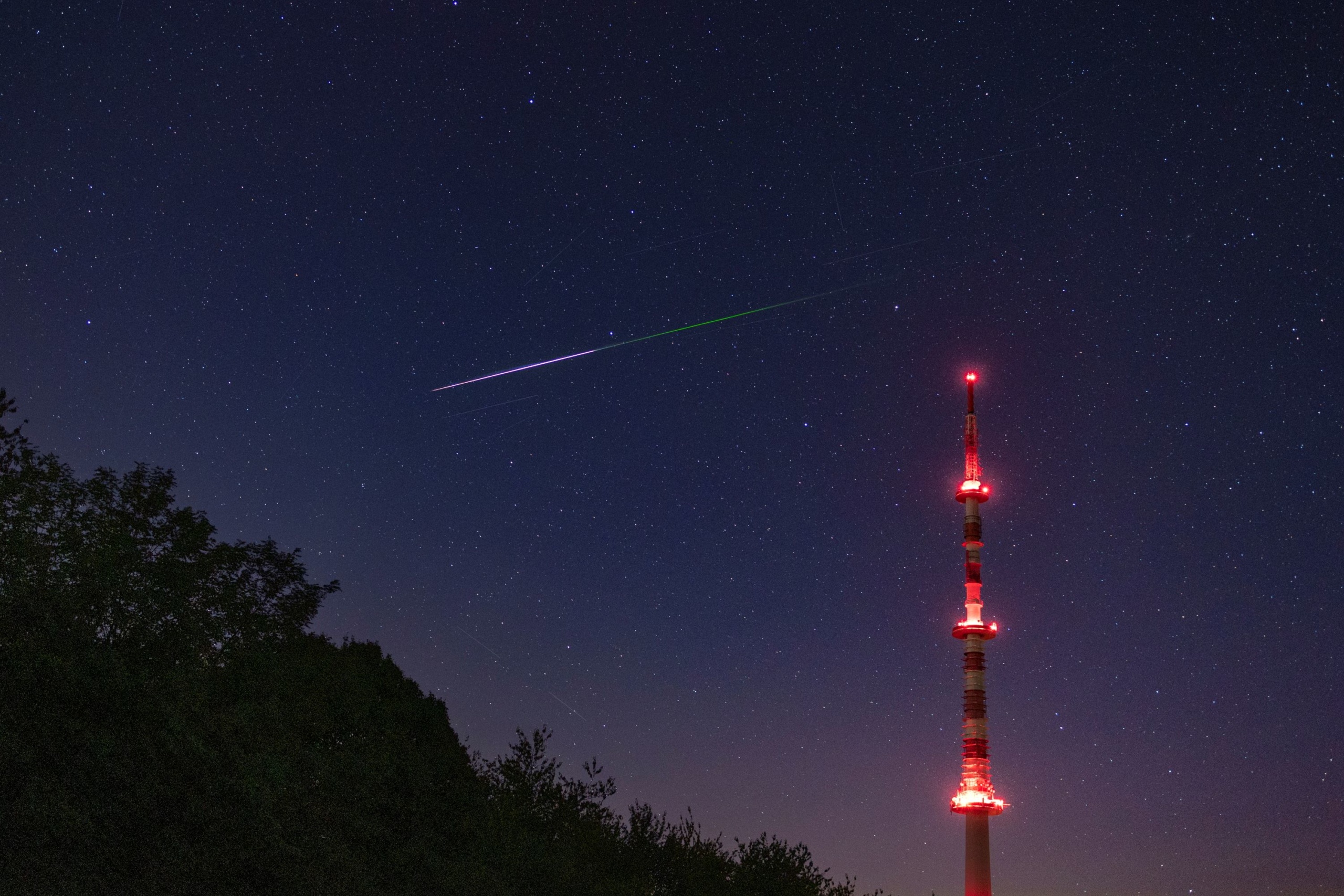 A Perseidák meteorraj.