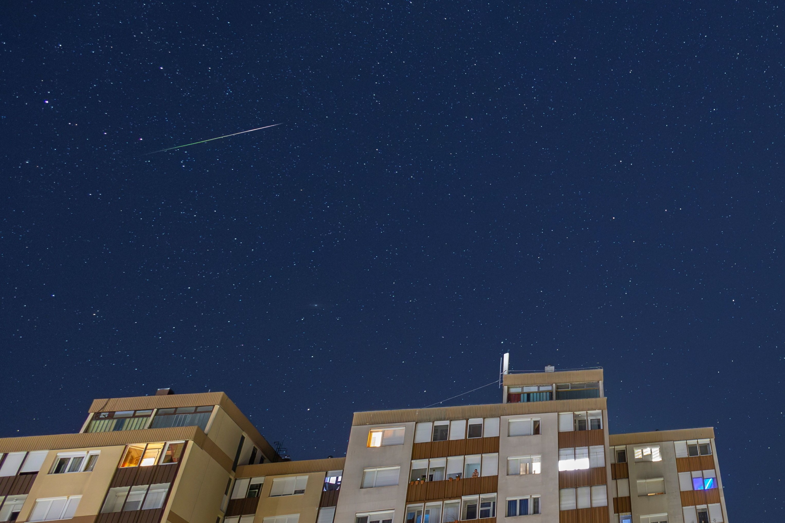 A Perseidák meteorraj.