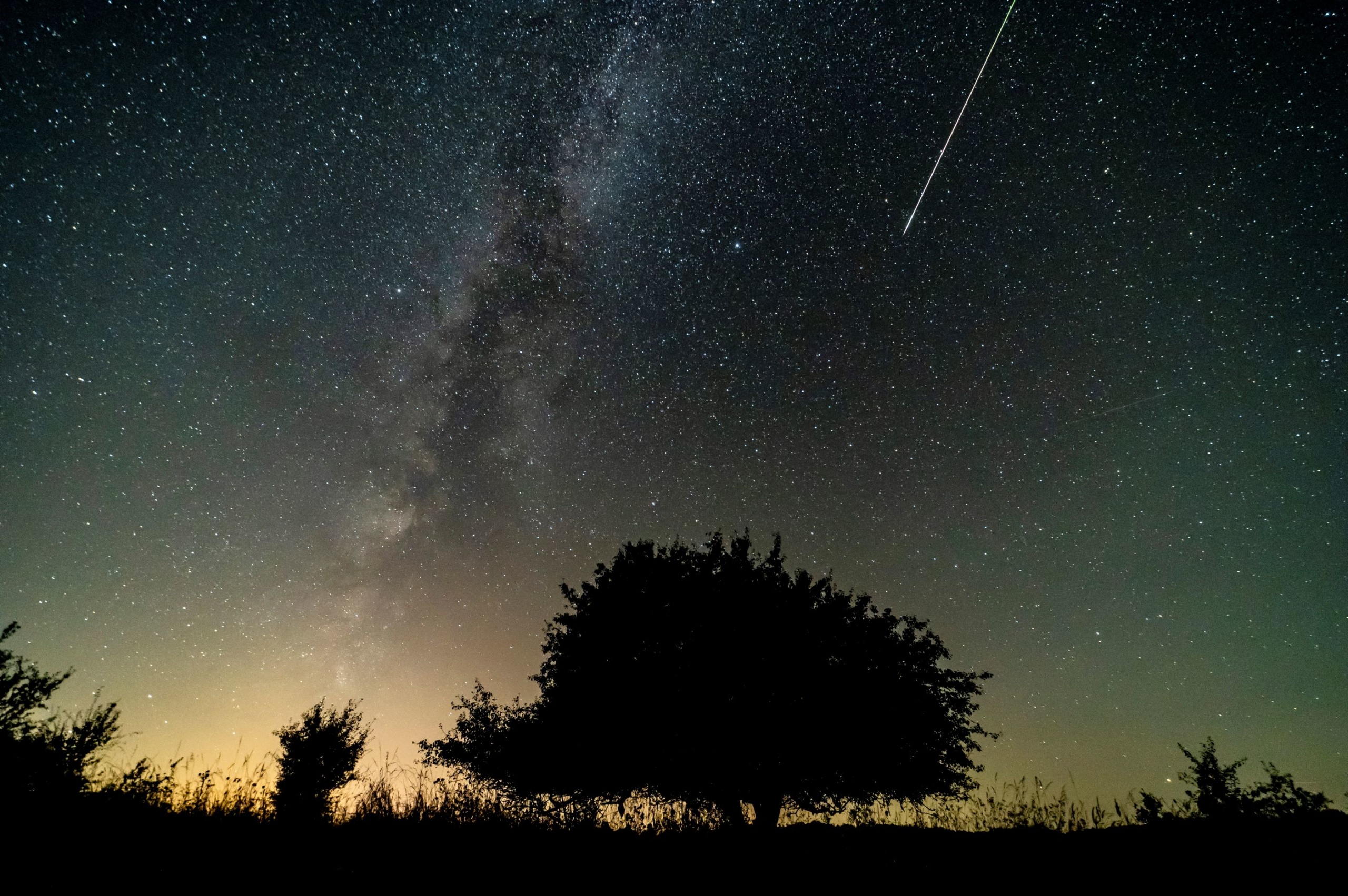 A Perseidák meteorraj.