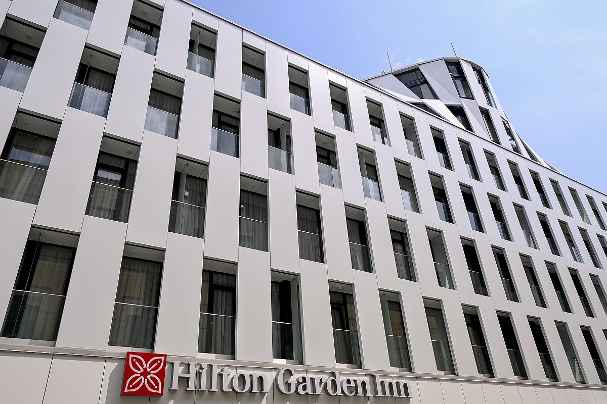 A Hilton Garden Inn Debrecen City Centre hotel.