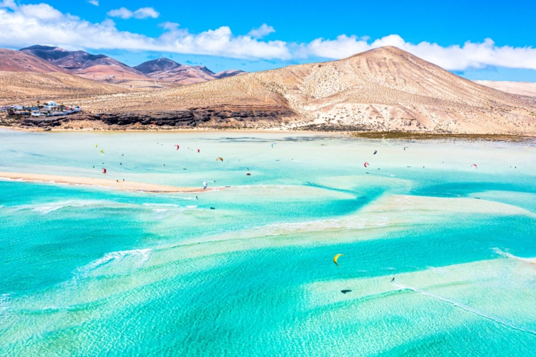 Fuerteventura szigete.