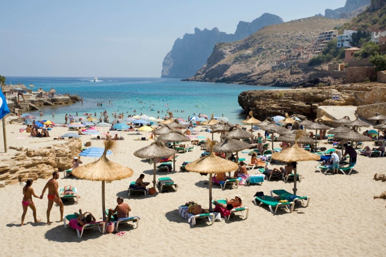 strand kép Mallorca