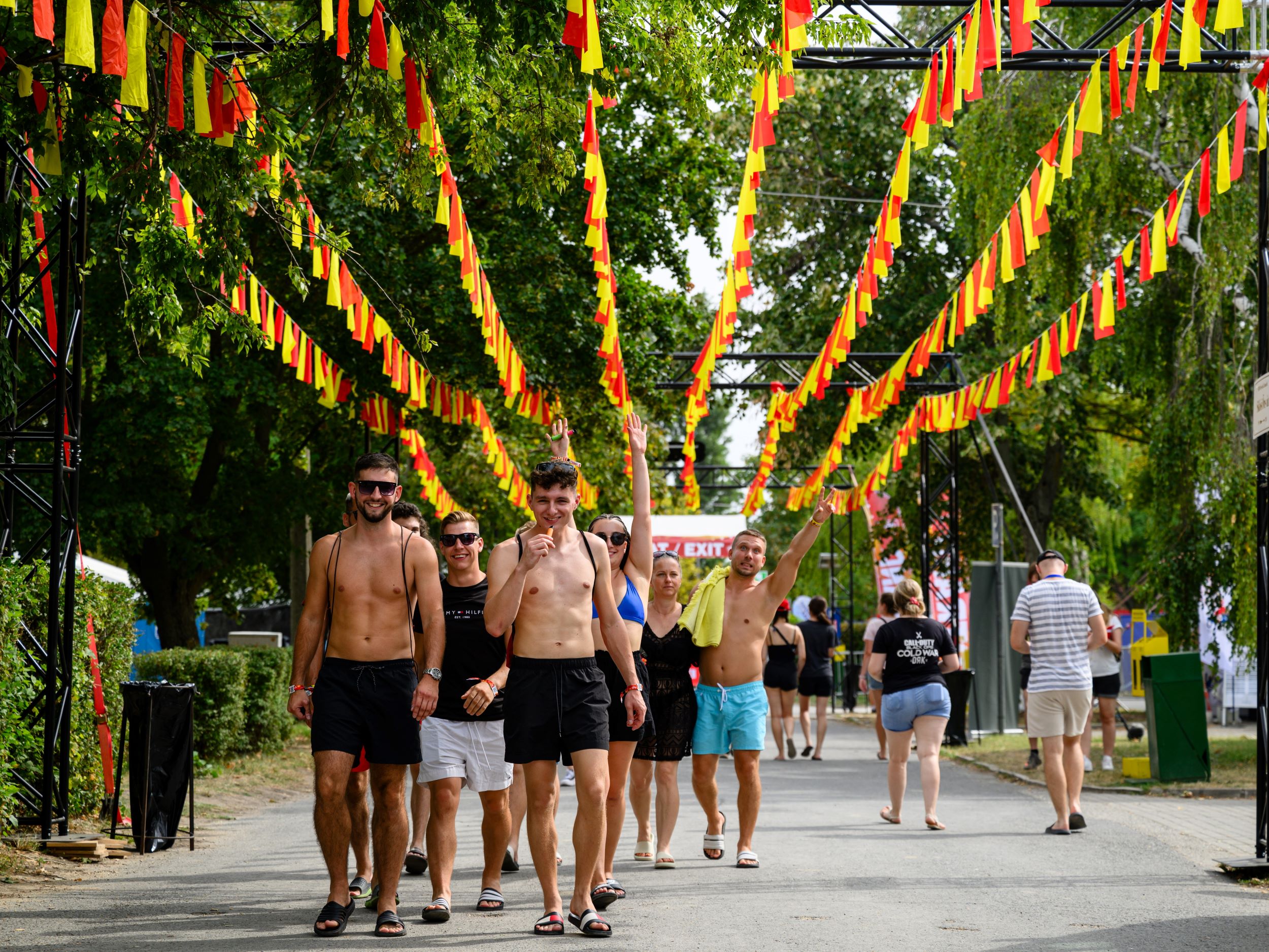 A 2024-es Strand Fesztivál nyitónapja.