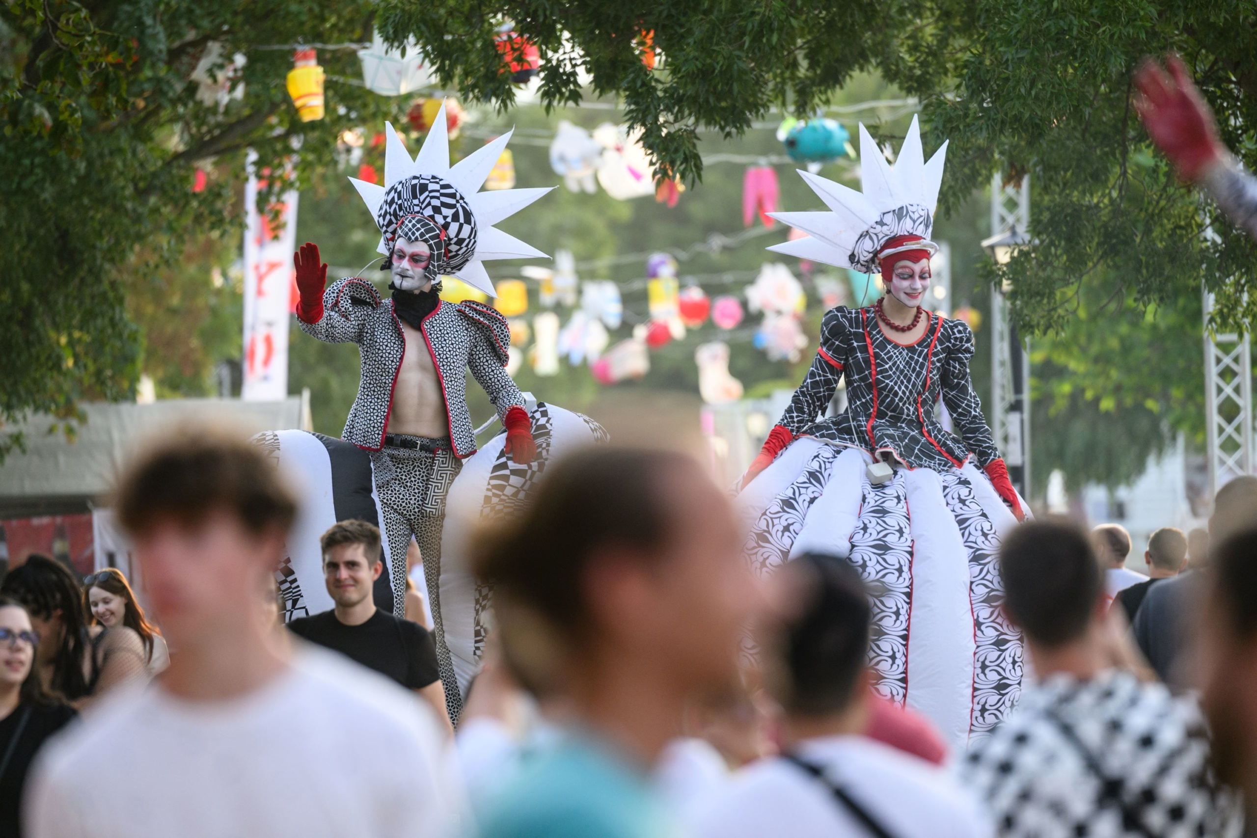 A 2024-es Strand Fesztivál nyitónapja.