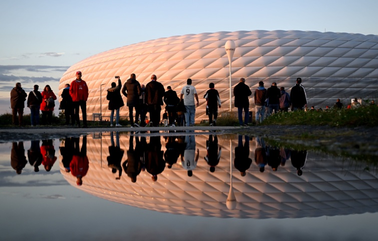 A müncheni Allianz Arena.