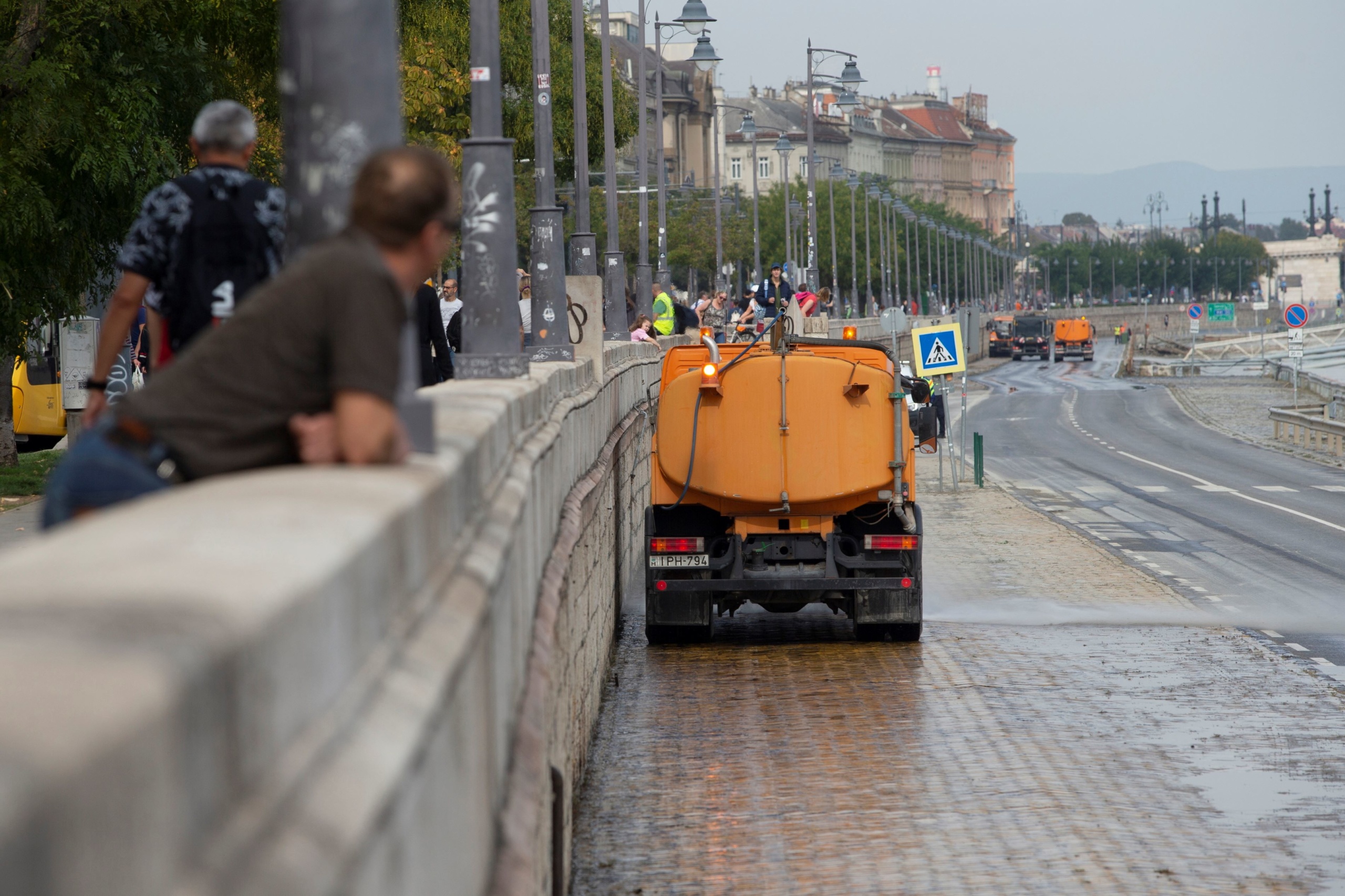 A 2024-es árvíz Budapesten.