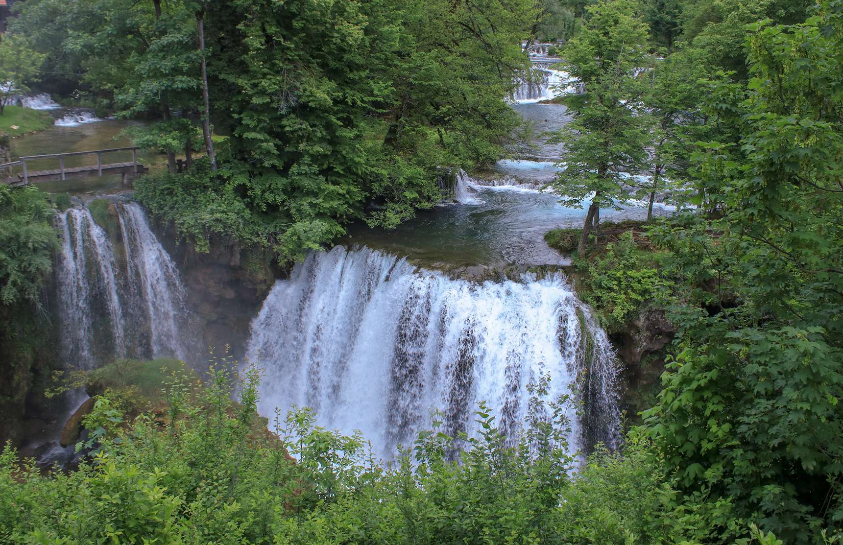 Rastoke egyik vízesése