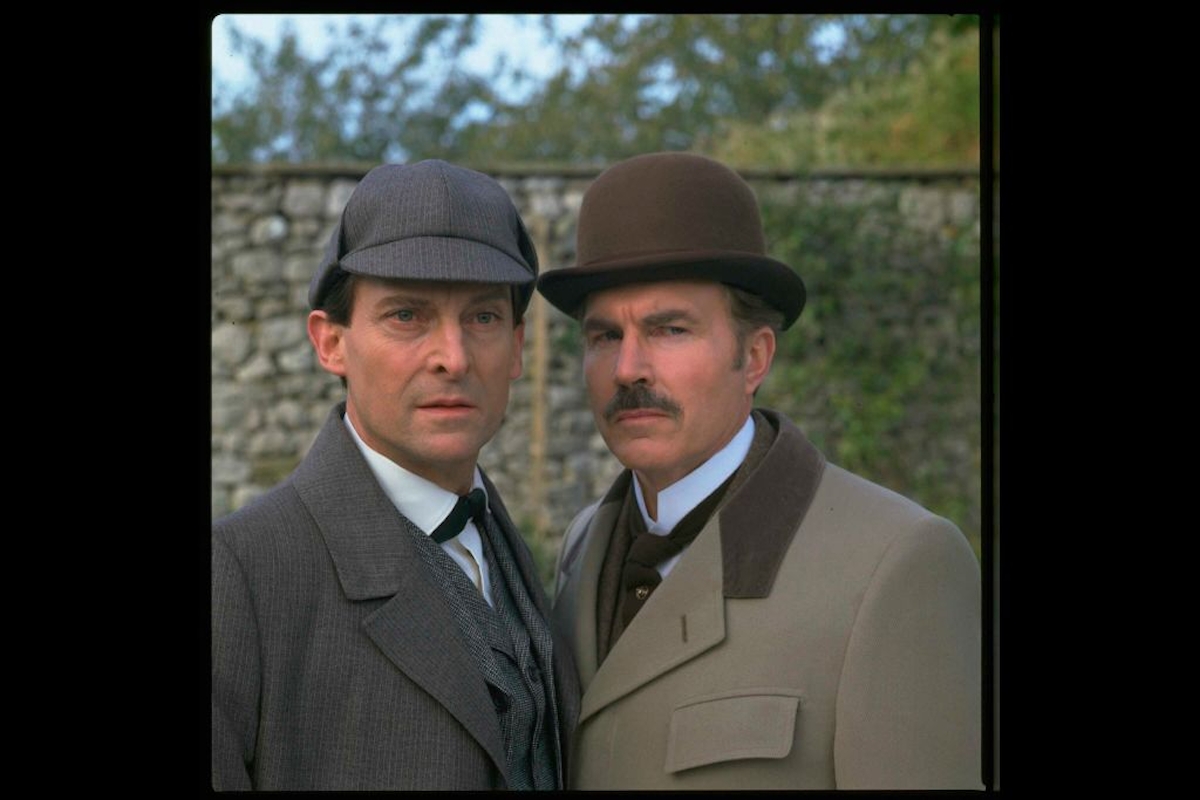 Jeremy Brett Sherlock Holmes szerepében