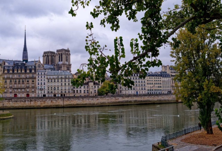 A Notre-Dame a Szajna partjáról