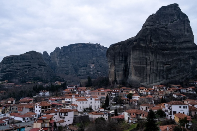 Kalambaka régió sziklahegyei