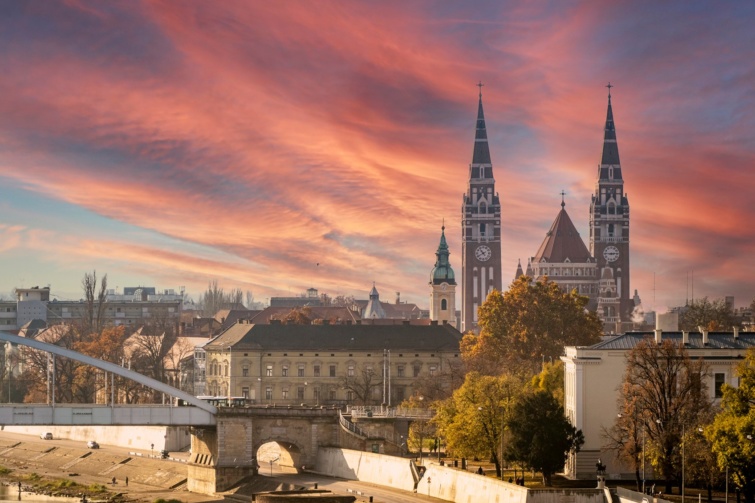 Szegedi látkép a Dómmal