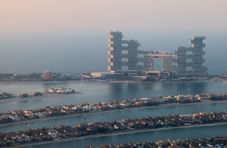 A dubaji Atlantis Royal Hotel.