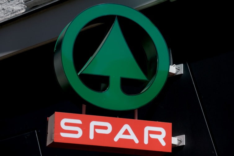 A Spar logója.