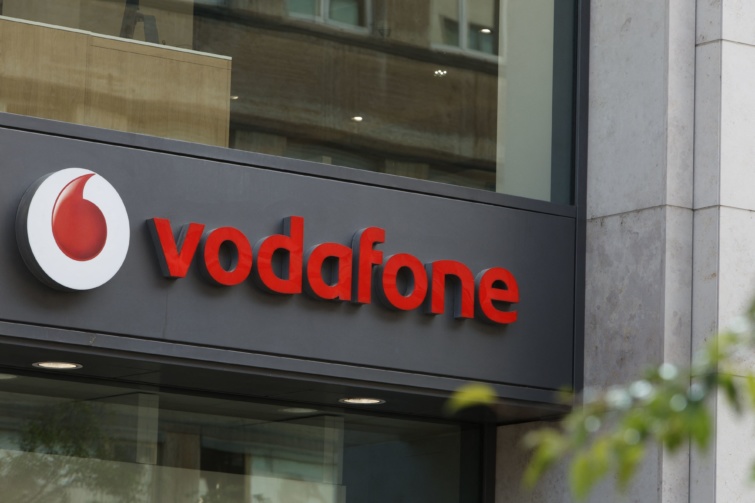 A Vodafone cég logója