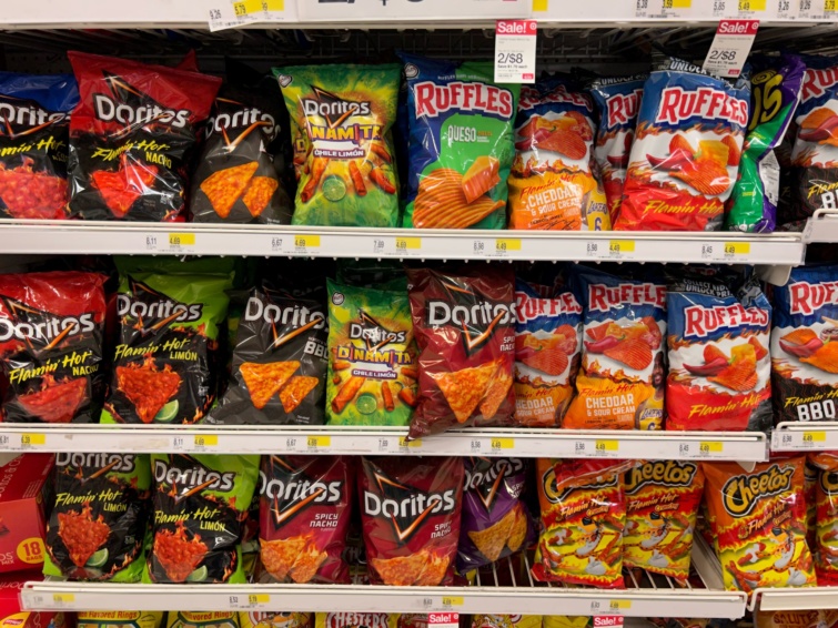 Amerikai chipsmárkák.