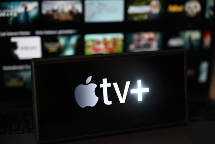 Apple tv logó képernyőn